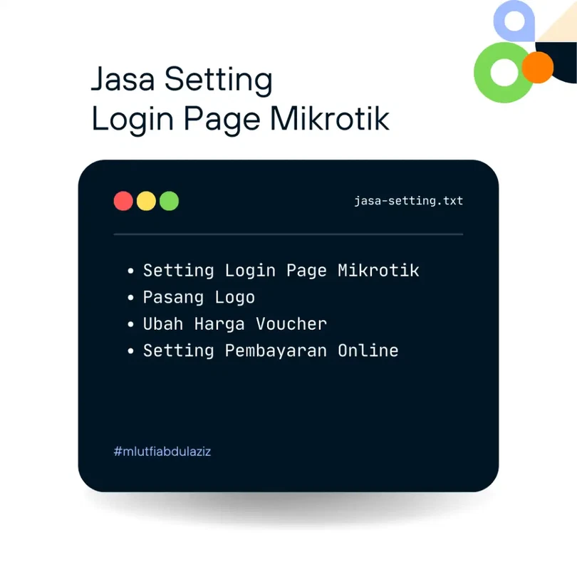 Jasa Setting & Integrasi Pembelian Login Page
