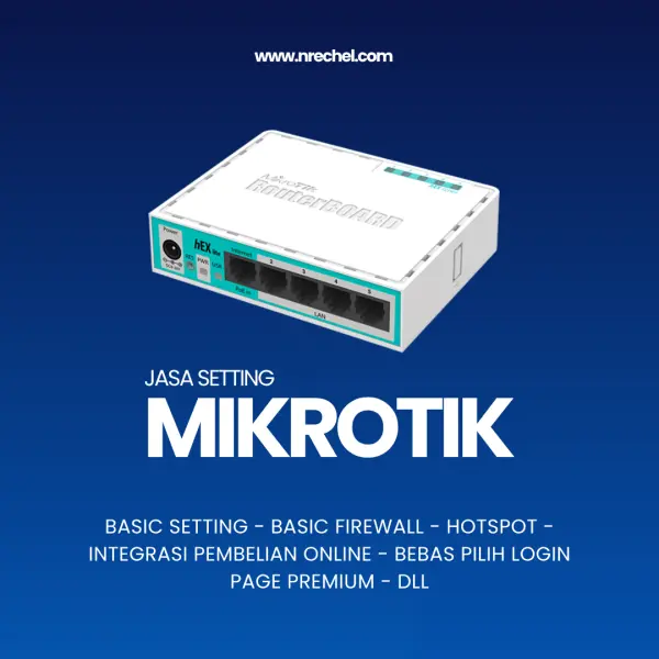 Jasa Setting Mikrotik & Integrasi Payment Gateway